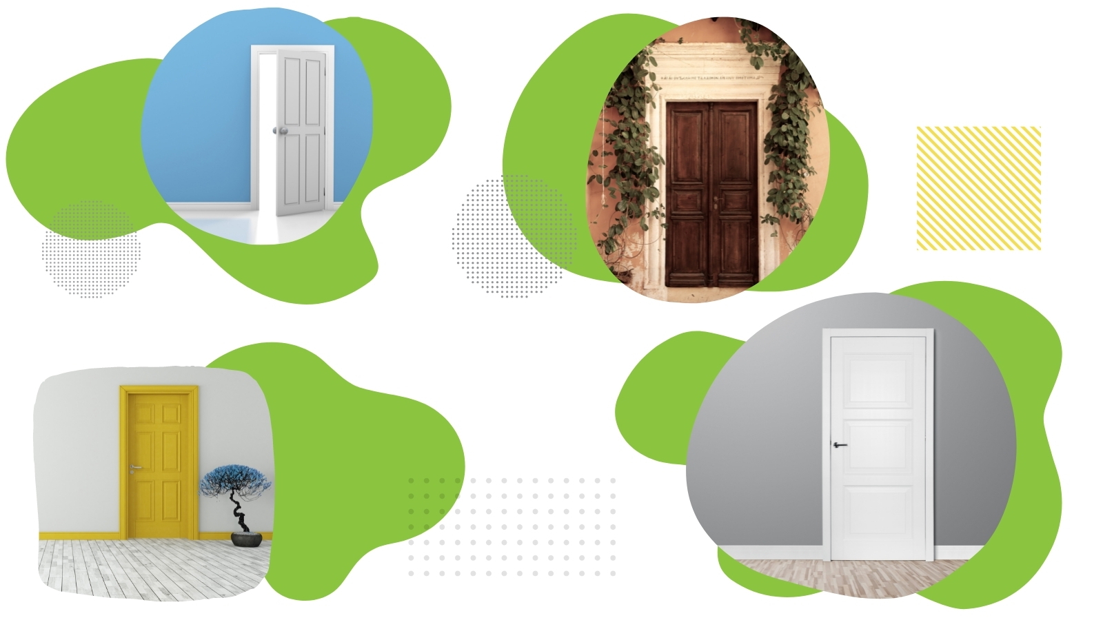 What is the difference between solid core doors and hollow core doors?