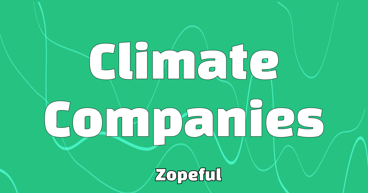 Building Climate Positive Companies | Online Course | Zopeful Climate