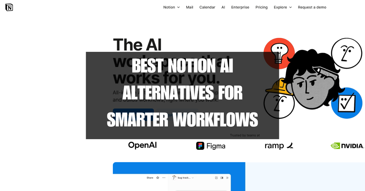 Best Notion AI Alternatives for Smarter Workflows 2025