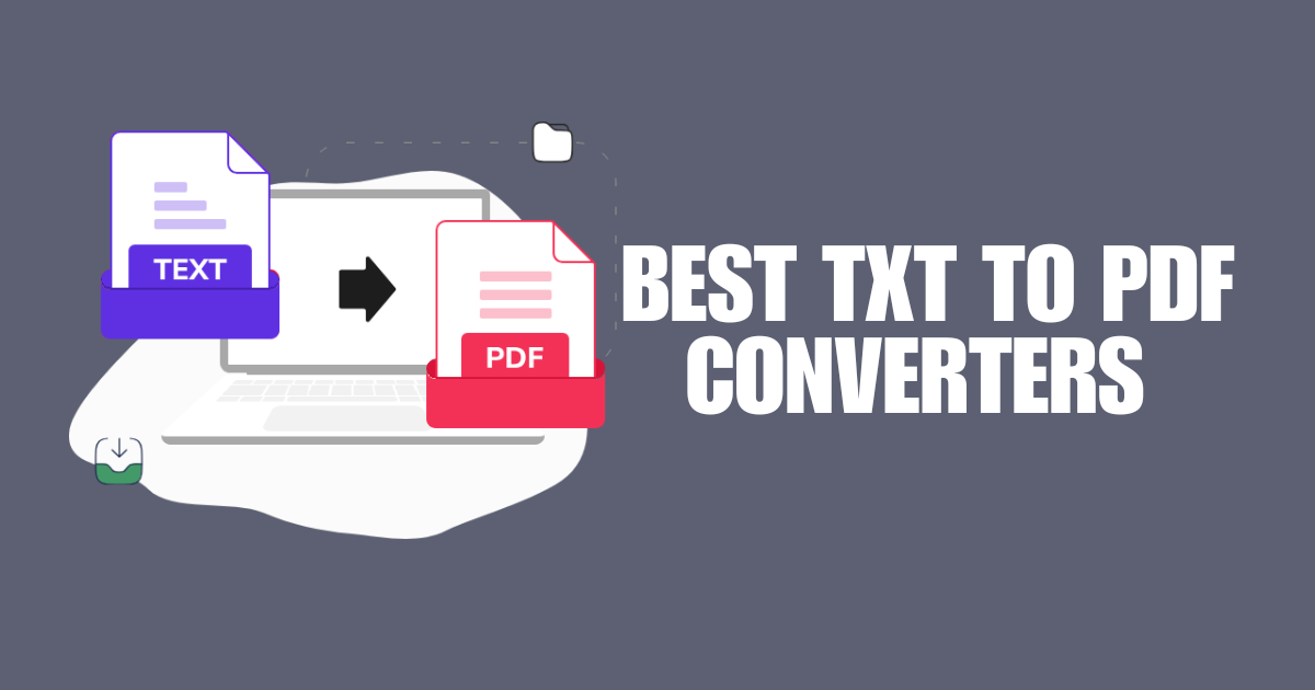 TXT to PDF Converters Online