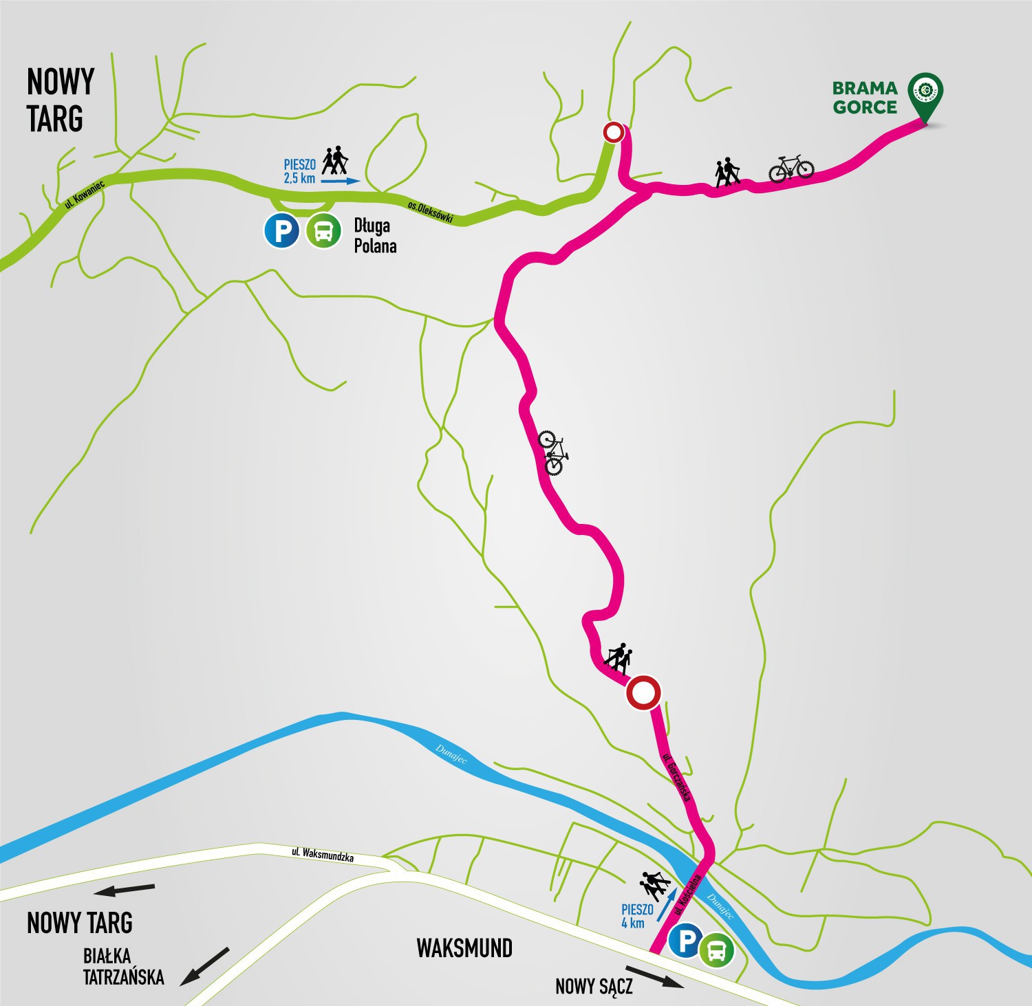 Brama W Gorce Nowy Spacer W Koronach Drzew Pod Tatrami