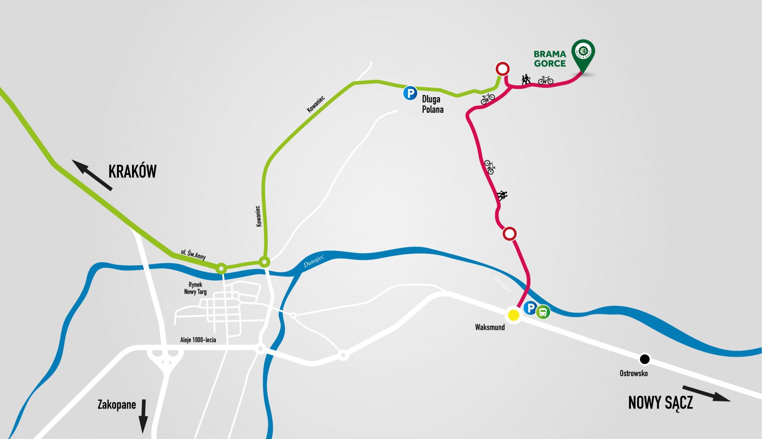 Brama W Gorce Nowy Spacer W Koronach Drzew Pod Tatrami