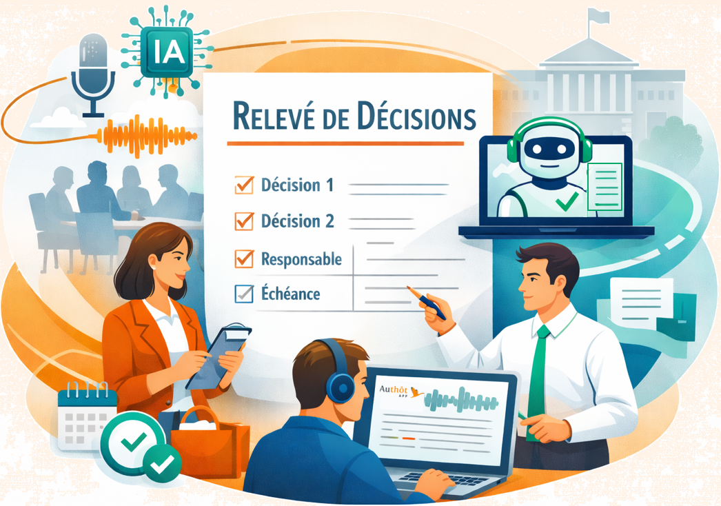 Comment générer un relevé de décisions automatique avec Authôt