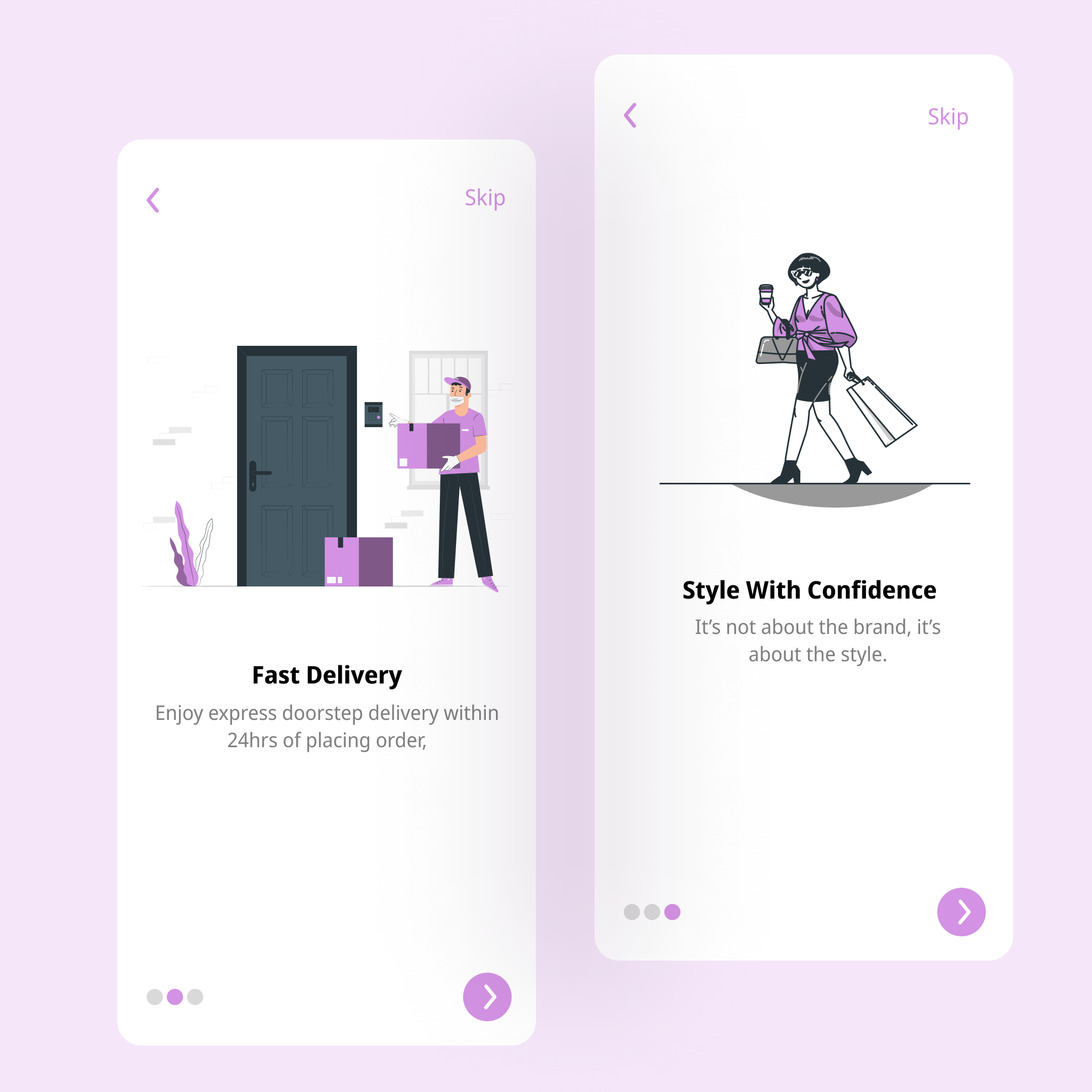 Onboarding Screens 2 | BeUnique