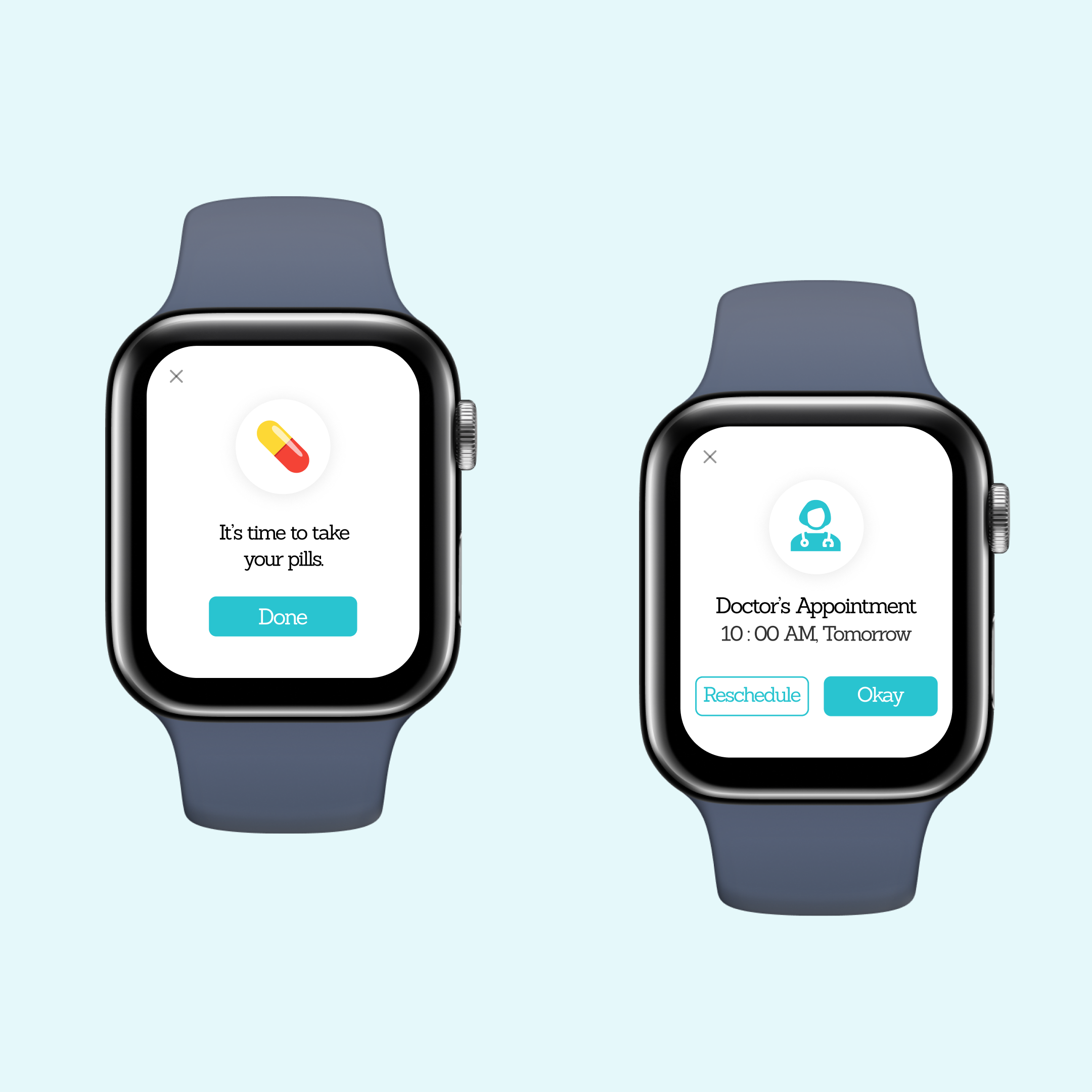 Telemedicine iwatch | UI challenge