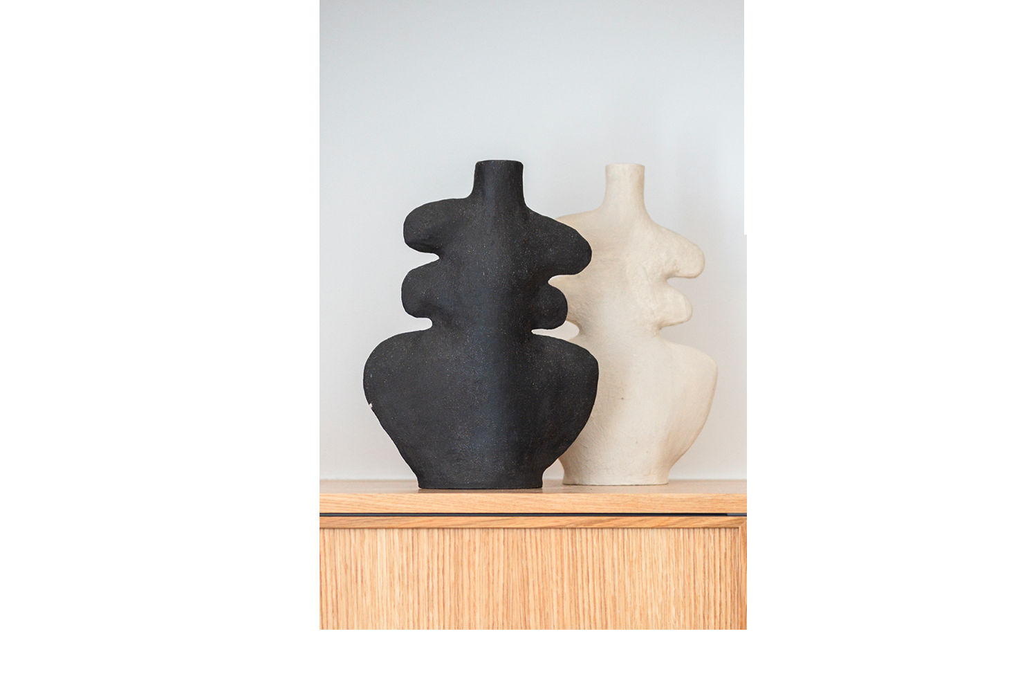 Vases Alter Ego, céramique, 2024