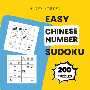 Easy Chinese Number Sudoku