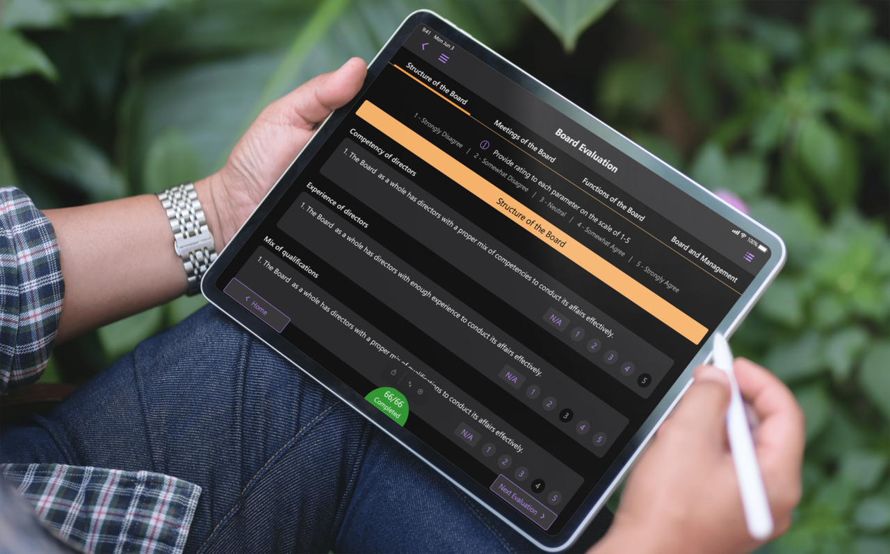 Real time evaluation access