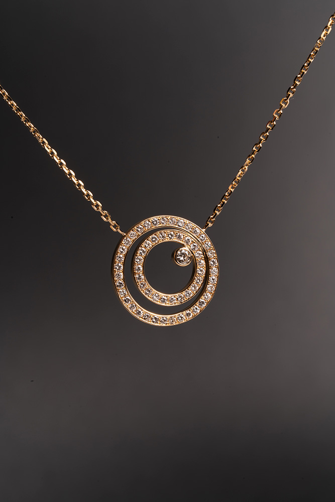 Collier Diamants - Or jaune