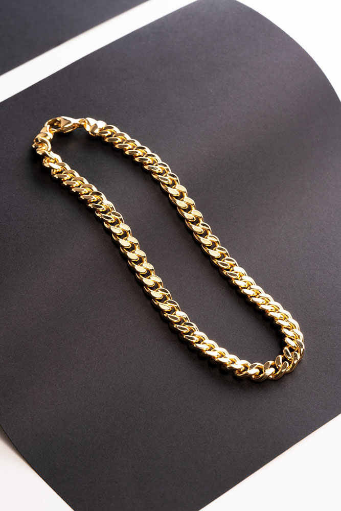 Bracelet Maille Gourmette - Or jaune