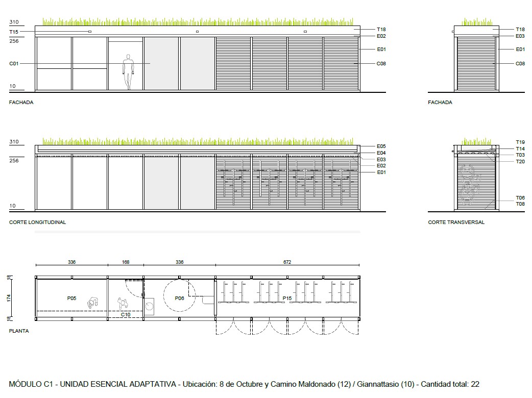 Adaptive Essential Units (UEA): Modular Infrastructure for Urban Resilience