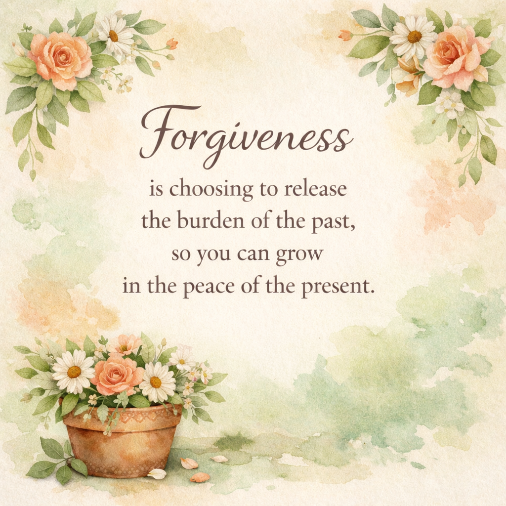 Gentle Strength of Forgiveness