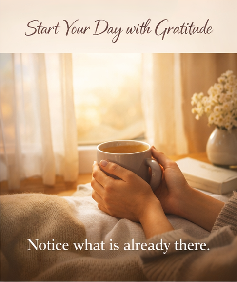 Start Your Day with Gratitude