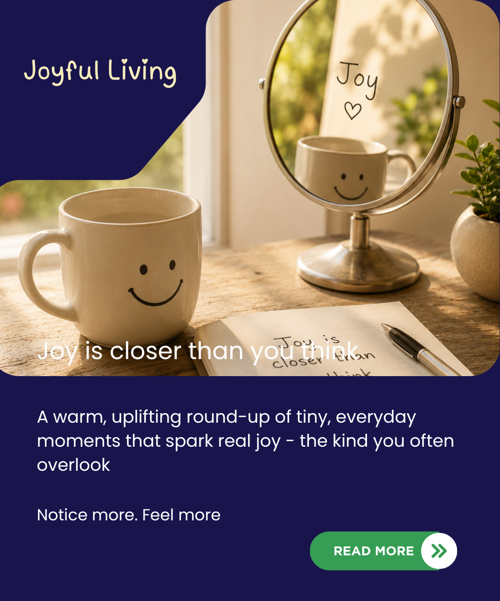 Joy is closer than you think