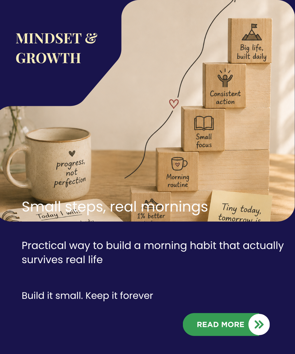 Small steps, real mornings 