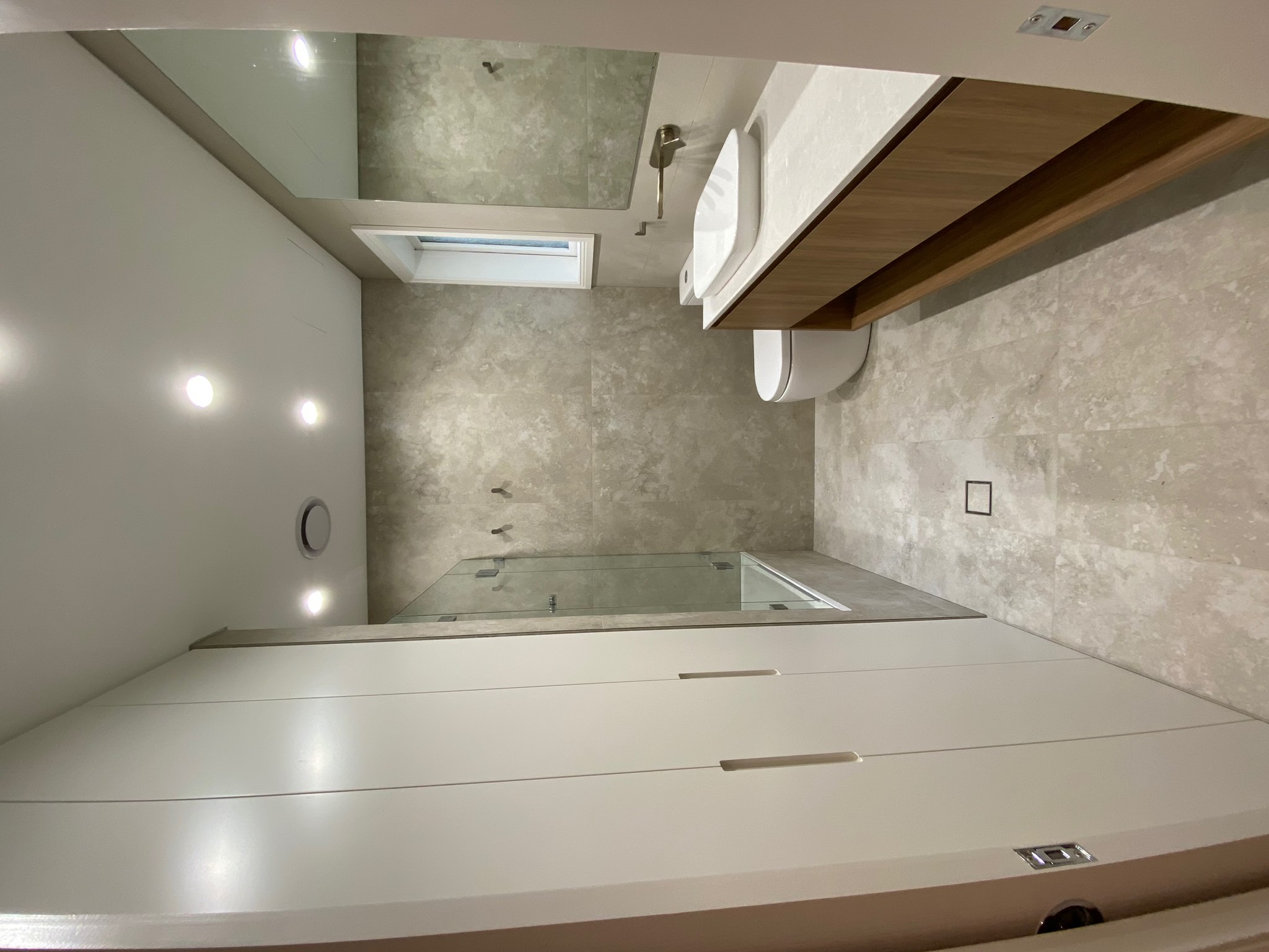 Bathroom, renovated in 2020