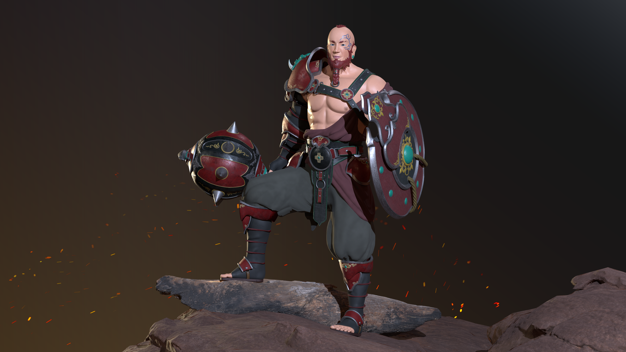 Ulan - Character Model
