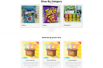 Shopify Store Design