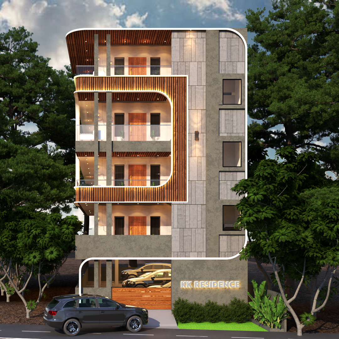 G+4 Elevation