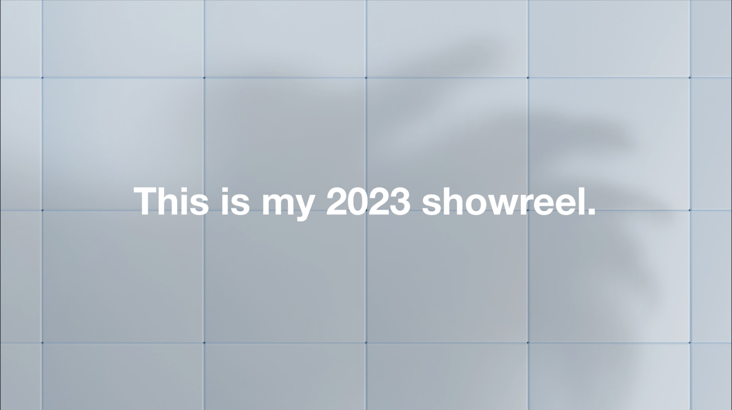 click to watch showreel