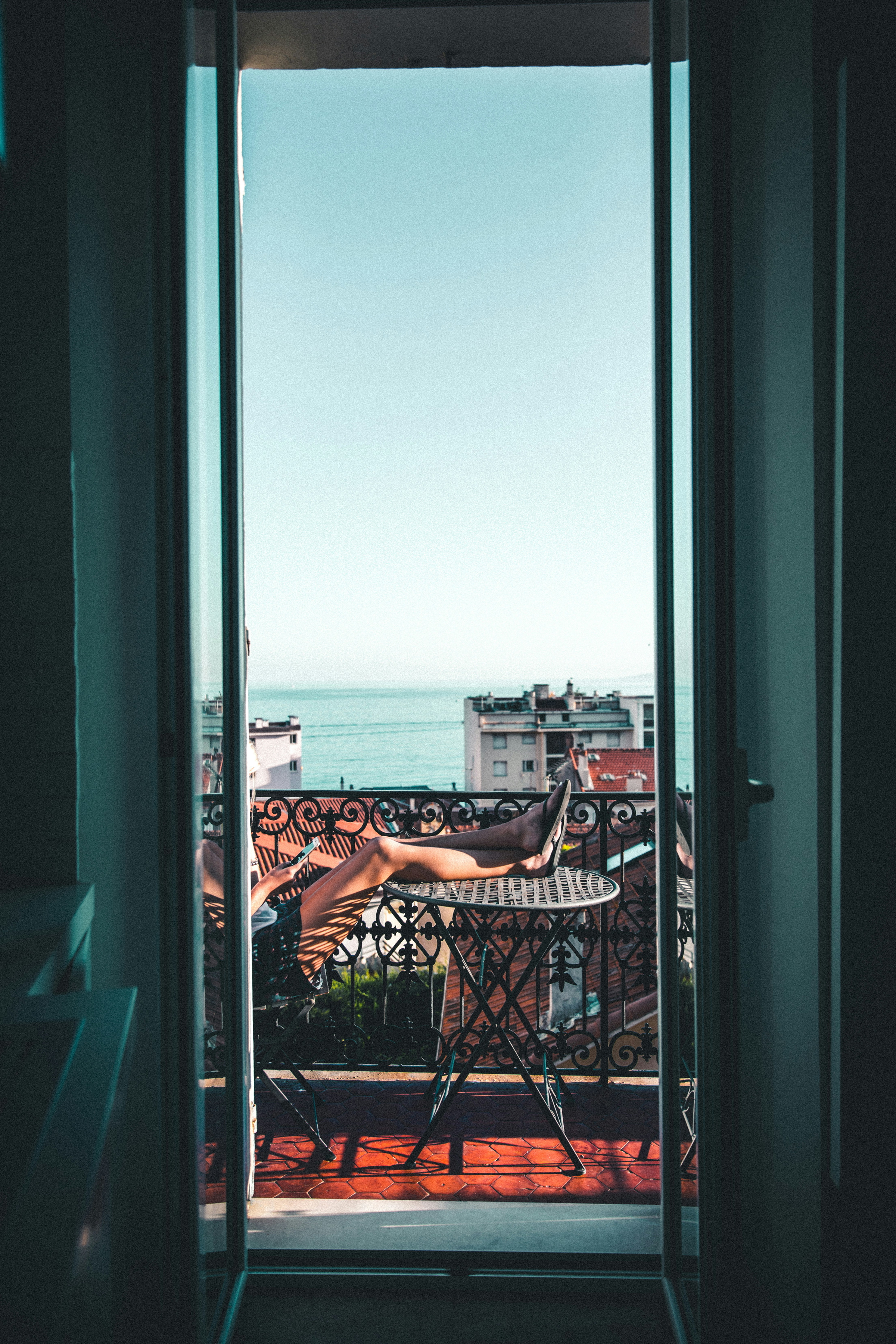 ocean view patio