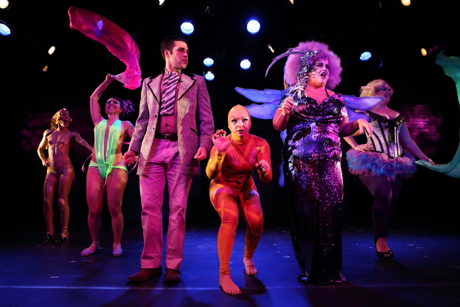 Lux La Croix, Angie Pontani, Marcello Padilla, Julie Atlas Muz, Broadway Brassy, Dirty Martini  by Allen Lee