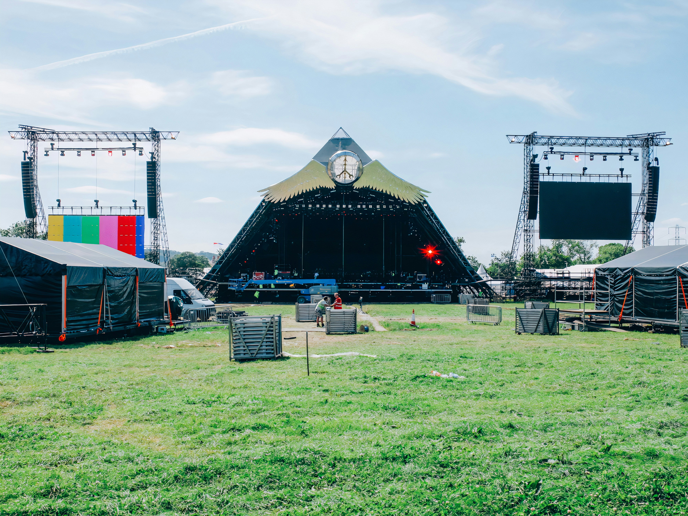 outdoor stage