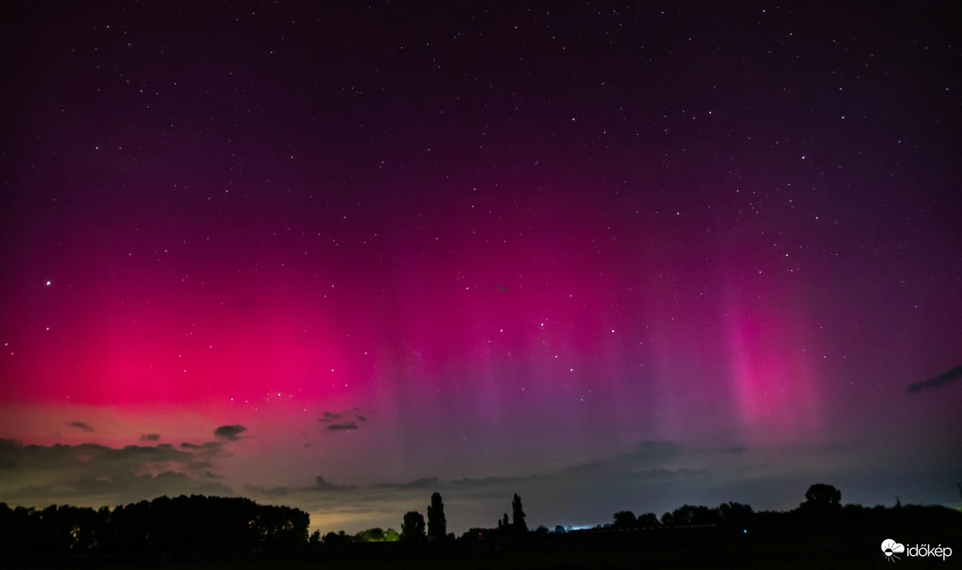 purple northern lights
