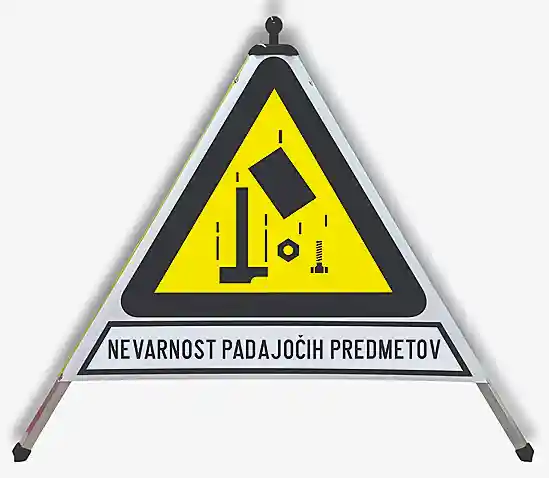 Triopan / trinožec NEVARNOST PADAJOČIH PREDMETOV