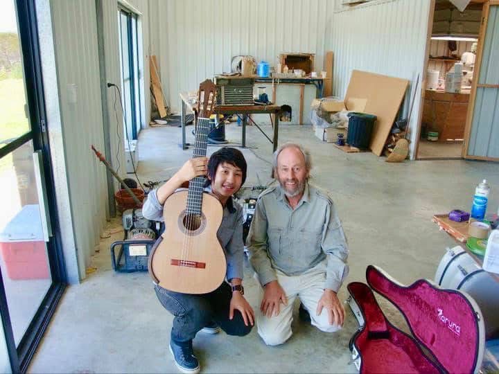 Ekachai with Greg in Esperance