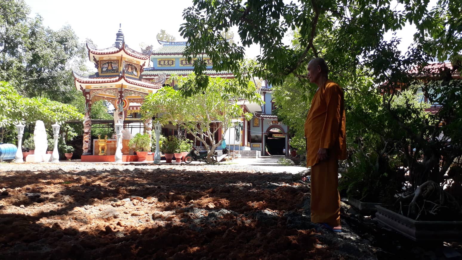 peaceful temple