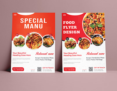  Special Menu Food Flyer Design