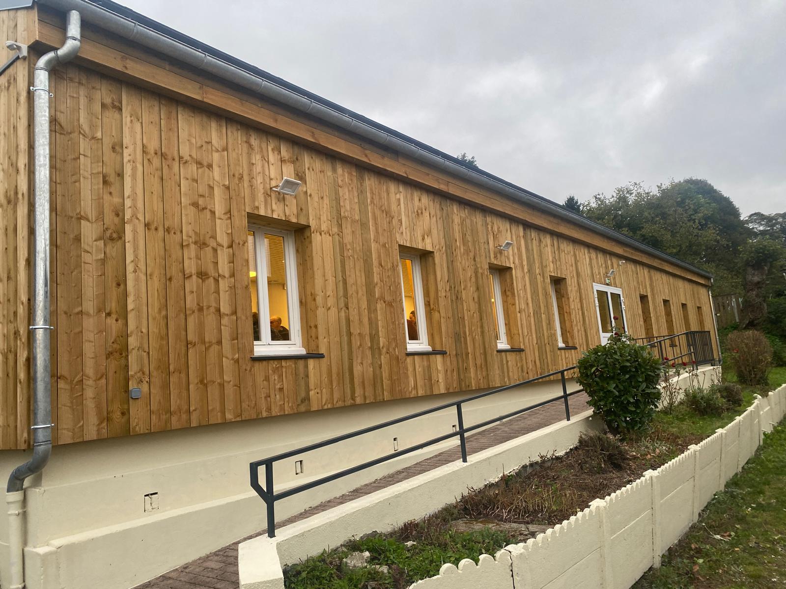 Bardage salle des fêtes