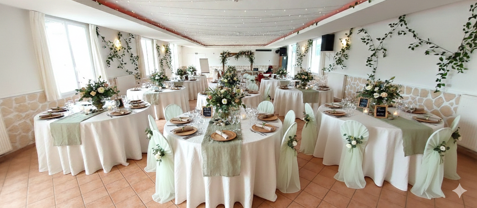 Salon de réception polyvalente