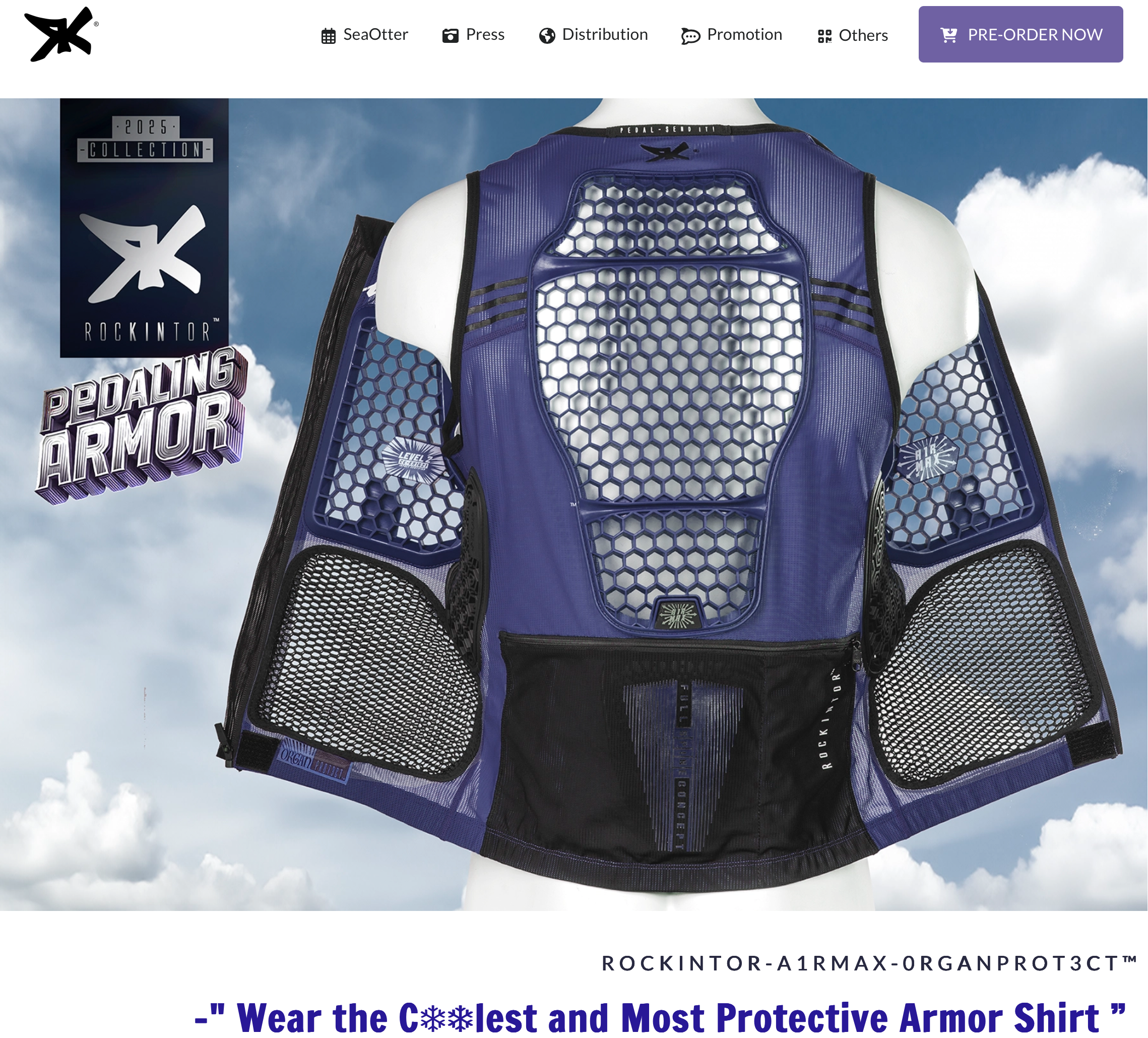 Rockintor A1rMax™ – Ultra-Breathable CE Armor for MTB & Moto