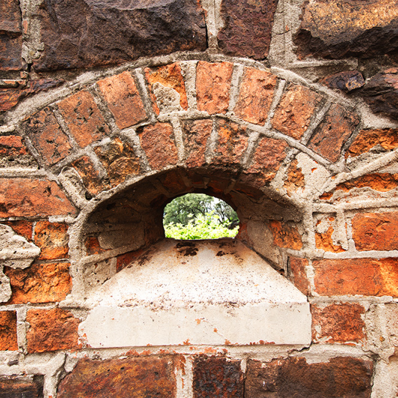 Old Fashioned Gun Hole
