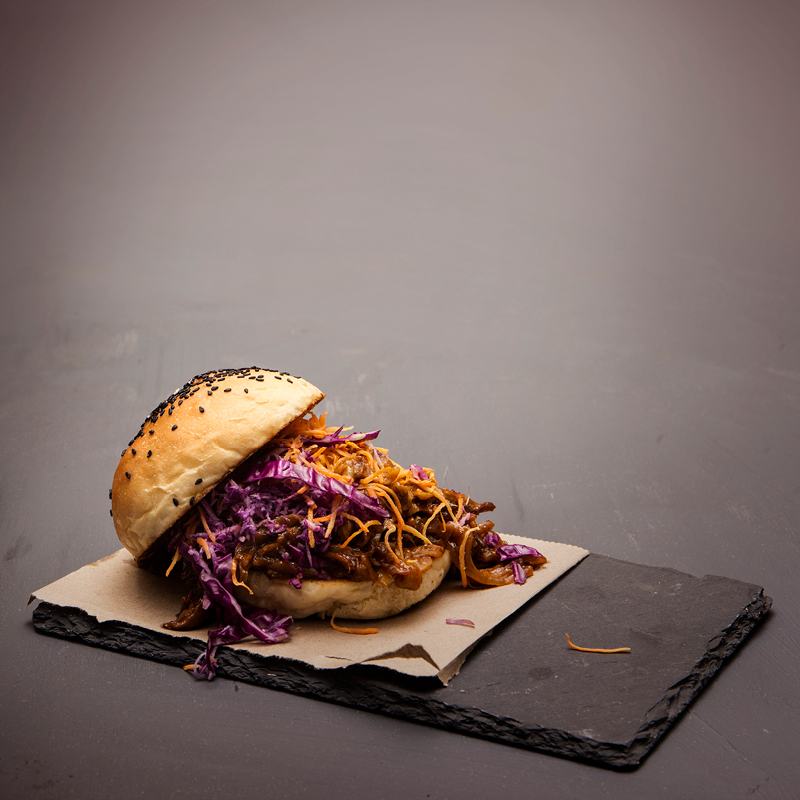 Pulled Jackfruit Burger