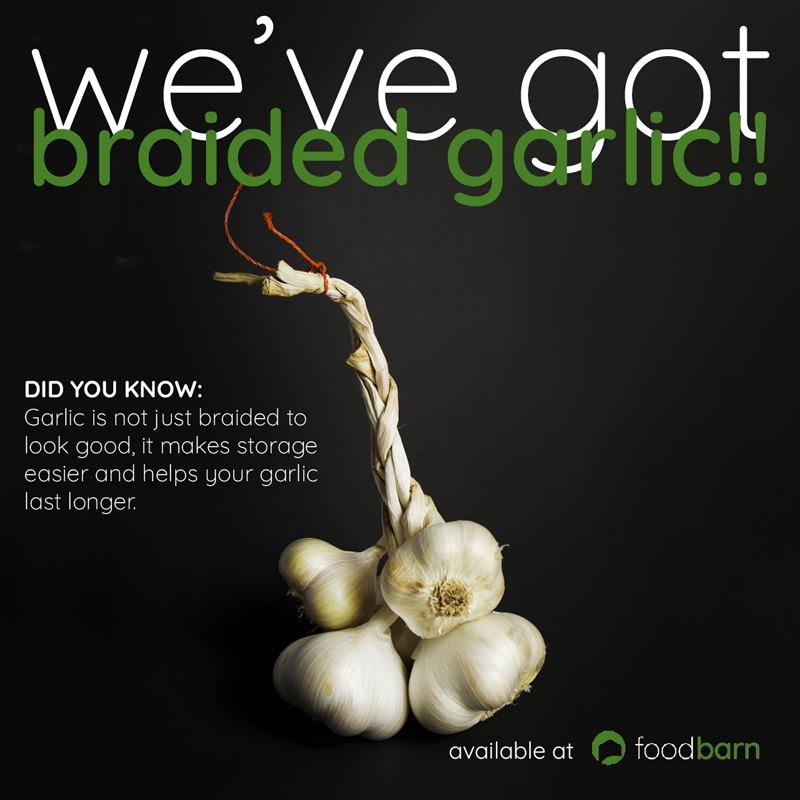 Braided Garlic