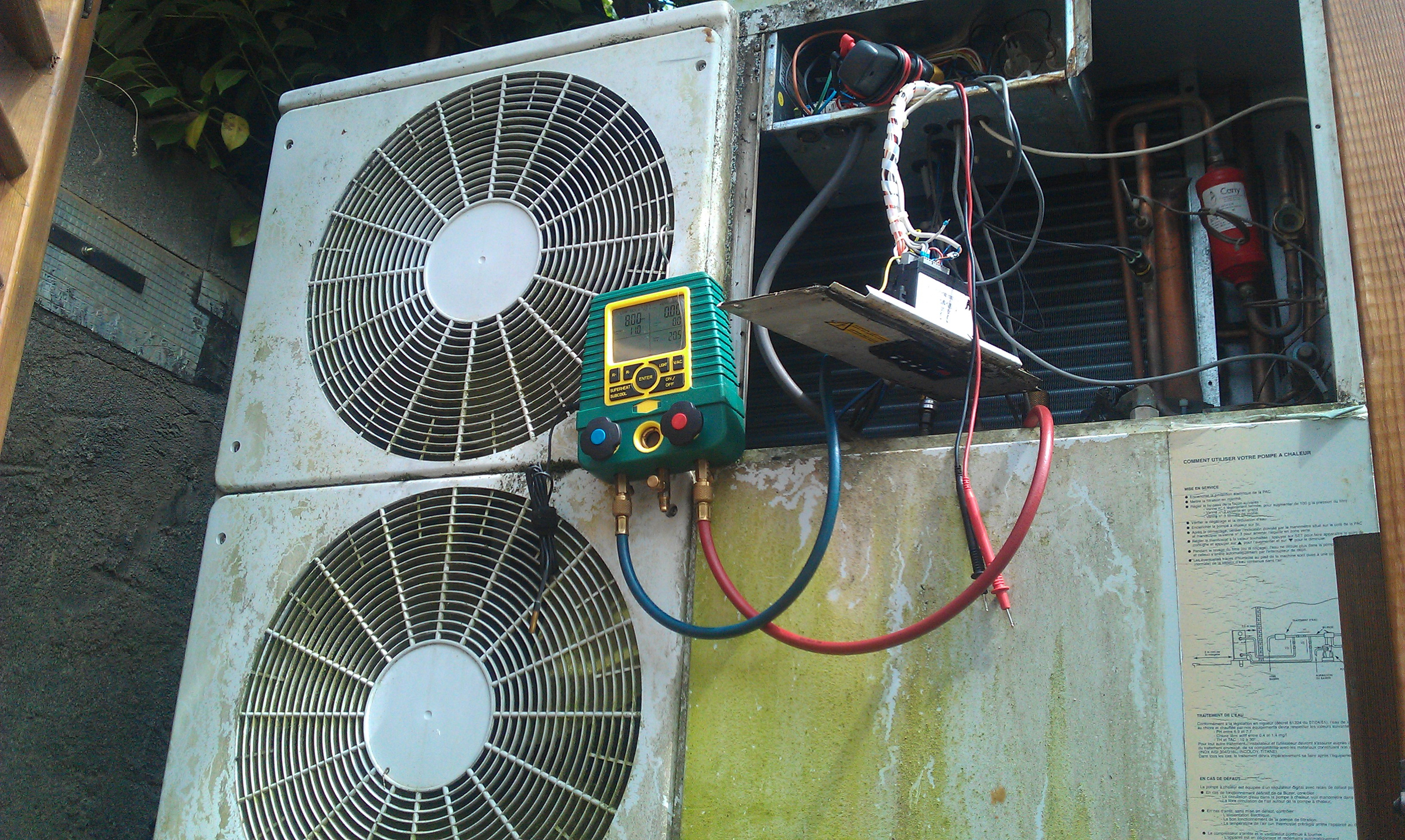 Dépannage clim, pompe à chaleur