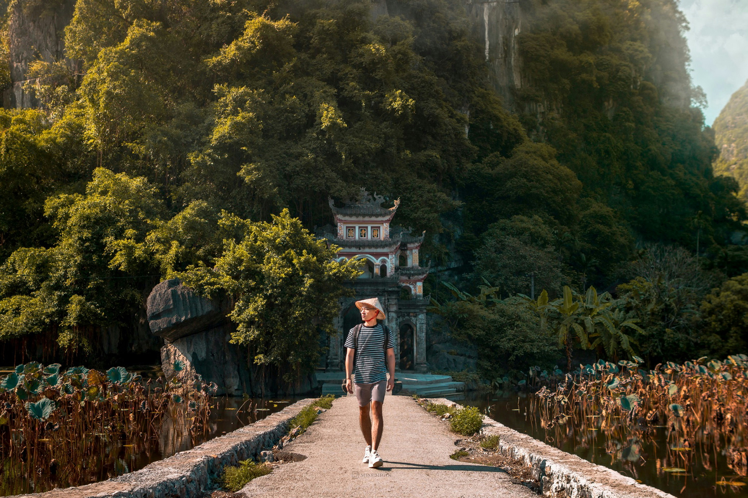 Pagode Bich Dong à Ninh Binh, destination paisible recommandée par vos coachs voyage VietNomads