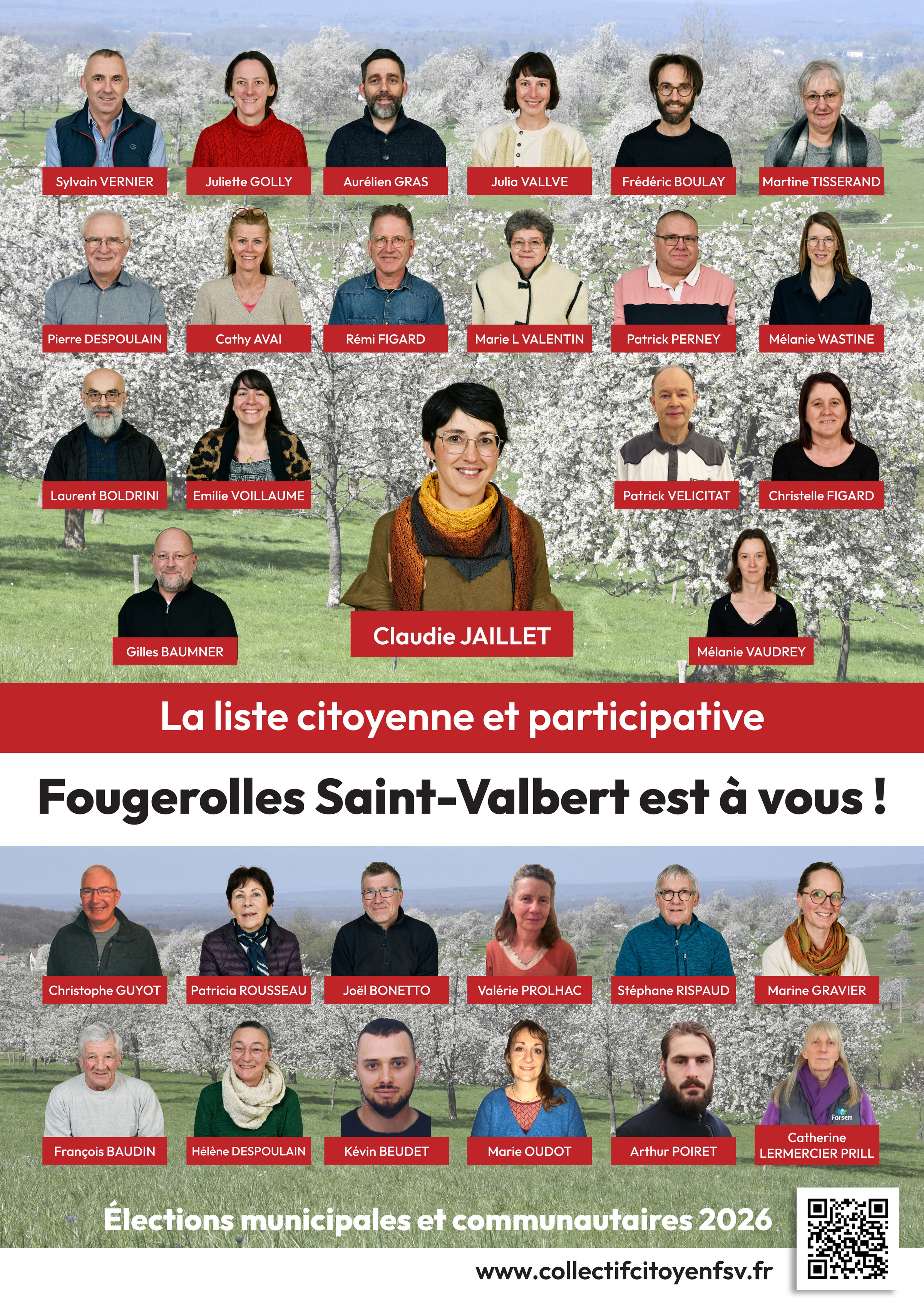 Profession de foi campagne 2026