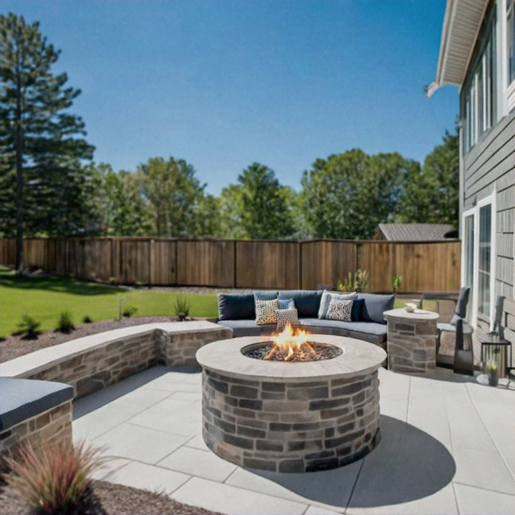 stone hardscape