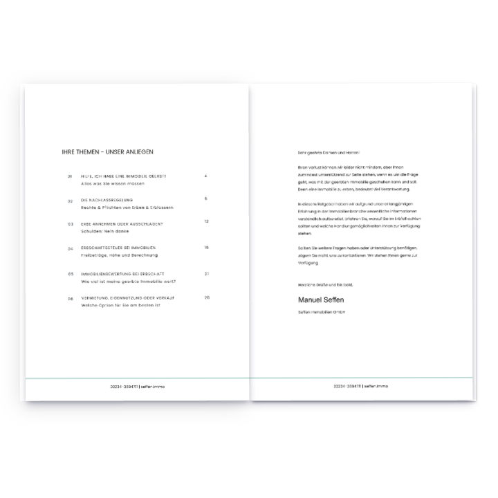 Gratis Ratgeber: Erbimmobilie