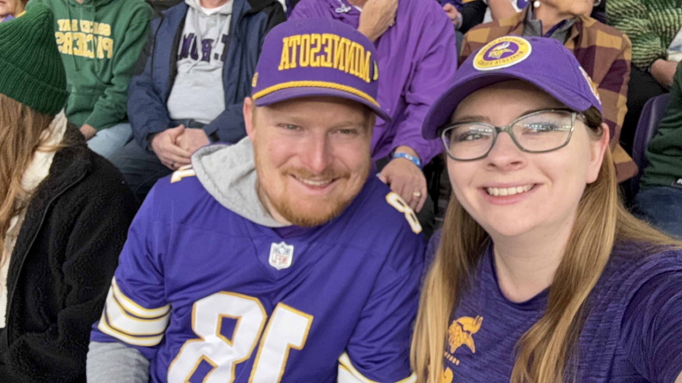 Vikings vs Packers game