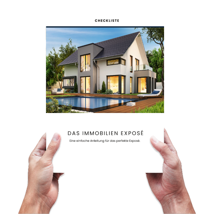 Gratis Checkliste: Das muss ins Exposé