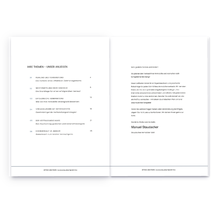 Gratis Ratgeber: Immobilie privat verkaufen