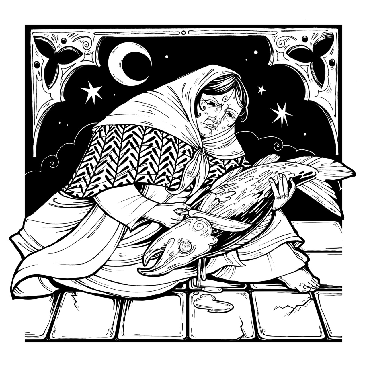 death & eternity (b&w)