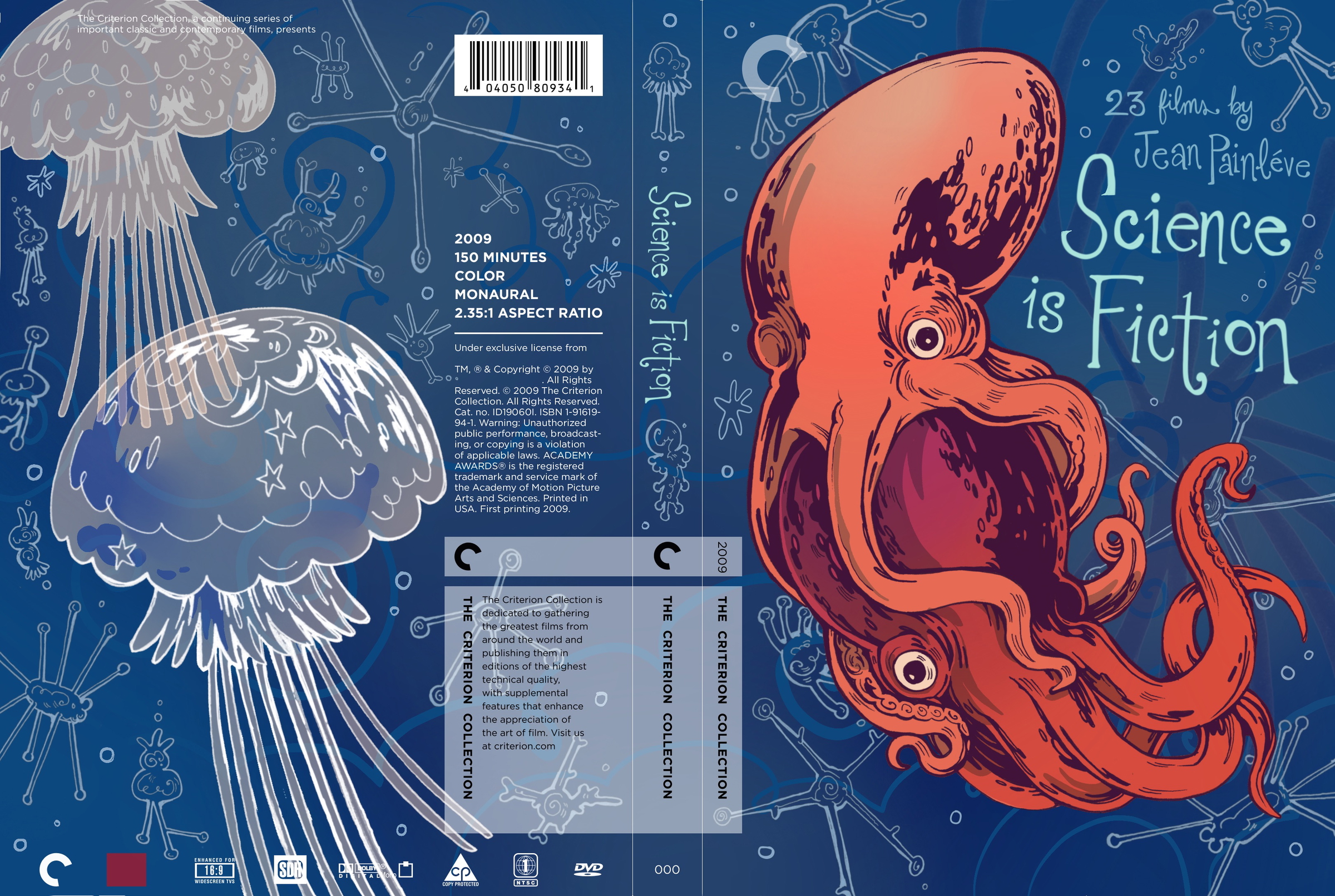 science is fiction criterion dvd jacket
