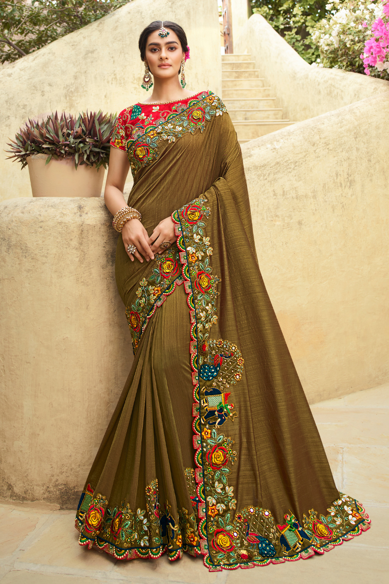 intricate embroidery